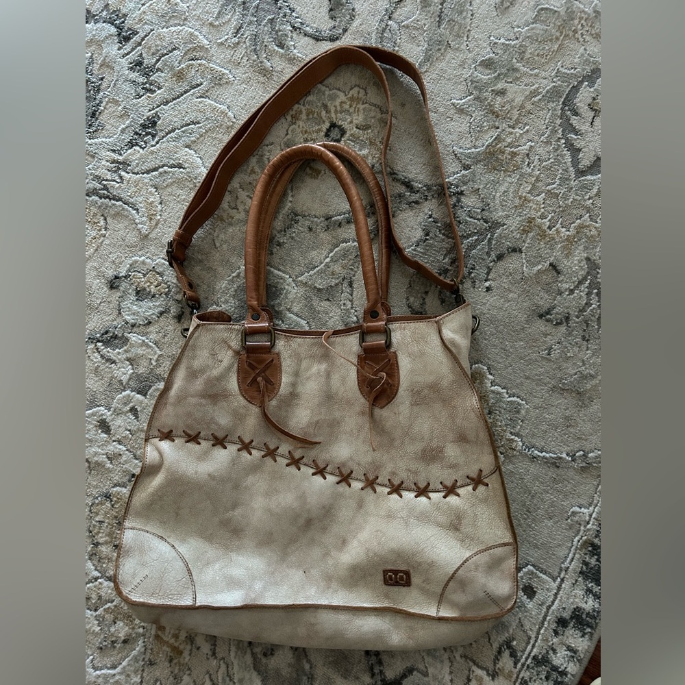 Stylish Tan and Brown Women's Bed Stu Bag